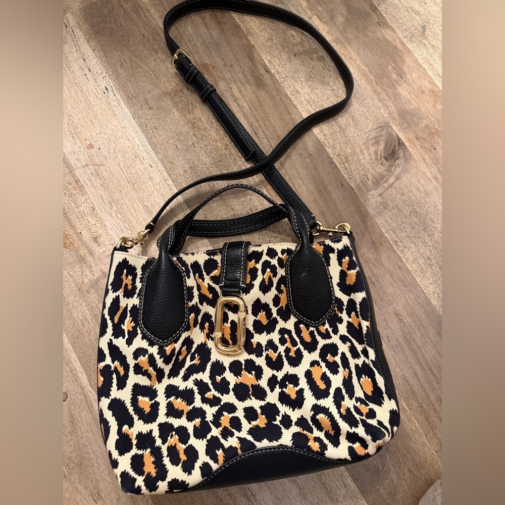 Marc Jacobs Leopard Print Crossbody Bag